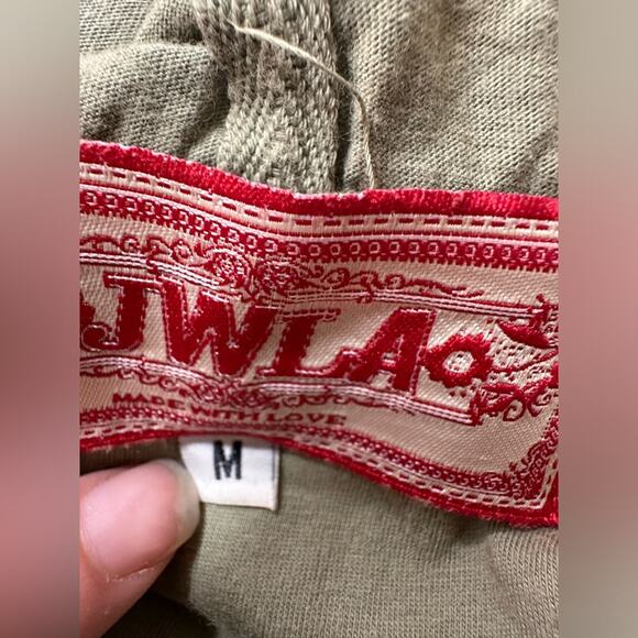 Johnny Was Vintage Tunic/ Dress Floral Embroidered Botton Front Pockets Green - Picture 4 of 9